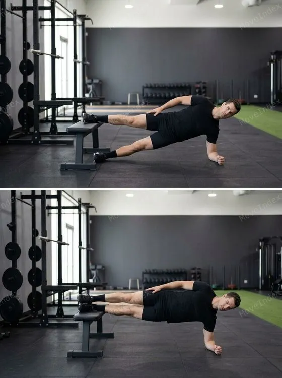 Copenhagen Plank demonstrated in 1 sequential frames