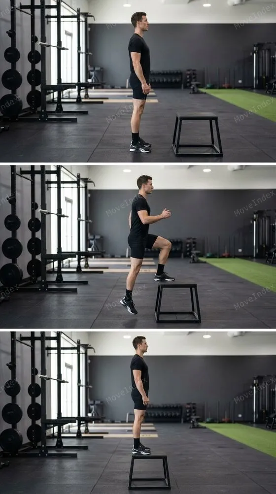 Step-Up demonstrated in 2 sequential frames
